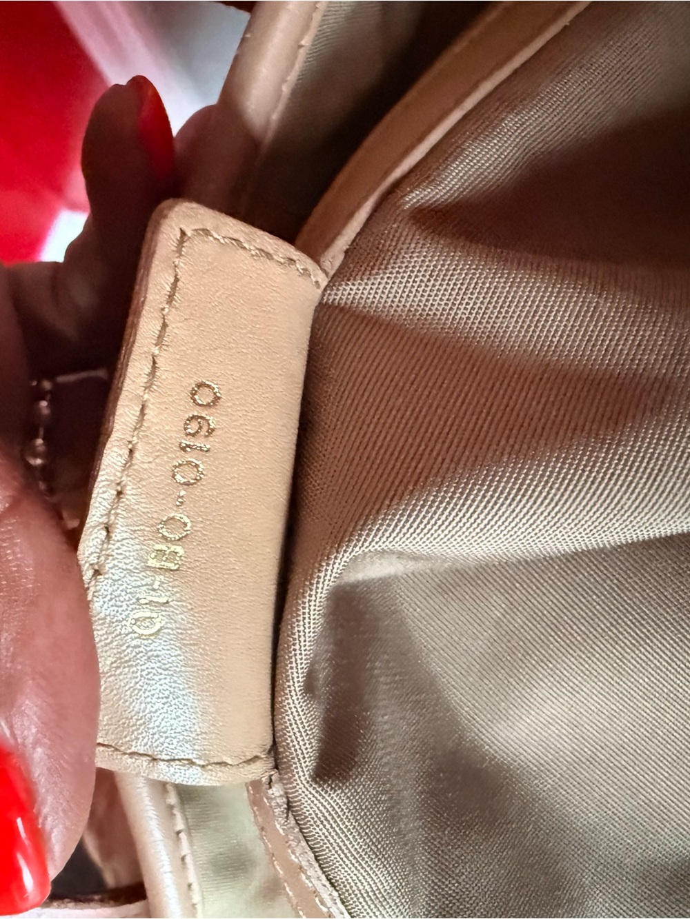 Dior Quilted Beige Tote Bag with Gold Hardware - Picture 10 of 14